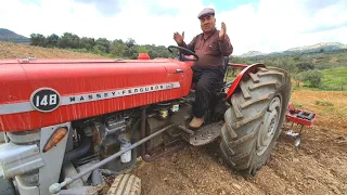 "YETER DEDİM NEW HOLLAND T480 TRAKTÖRÜMÜ SATIP BUNU ALDIM" ( Massey Ferguson 148 )