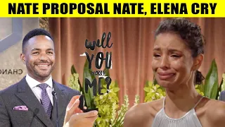 CBS Young And The Restless Spoilers Nate is afraid Elena will leave Genoa, wants to propose to her