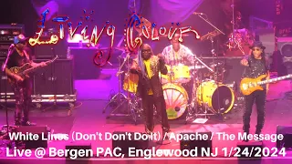 Living Colour - White Lines (Don't Don't Do It) / Apache / The Message LIVE @ Englewood NJ 1/24/2024