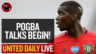 Pogba Contract Talks Begin! | Man Utd Latest News