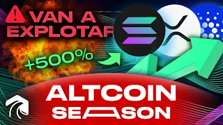 ALERTA DE ALTCOIN SEASON!! TODAS EXPLOTAN: XRP, Solana, Cardano, Ethereum… GRANDES GANANCIAS!!