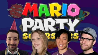 Eine große Fete mit @ShortytvYT, @edopeh und @pixelviet! - Mario Party Superstars