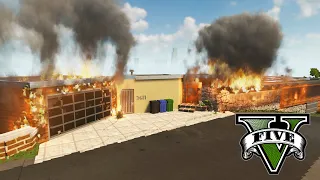 Franklin's House - Teardown Fire Physics