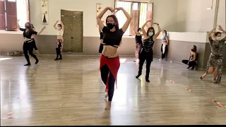 Ana Siscar - Bellydance Class-  Hayarti albi maak