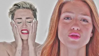 Wrecking Ball — Miley Cyrus & Melissa Benoist (Mashup) | Glee 10 Years