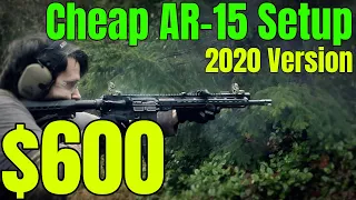$600 "Civilian" AR-15 Build & Rifle Setup (Stimulus Check AR-15 Build)