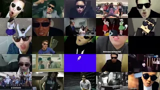 Gangnam Style 25 Videos In One Parody Mashup