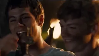 Best Maze Runner Bloopers - Mainly Thomas and Dylan