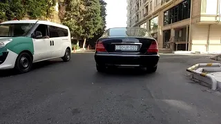 Mercedes Benz w220 выхлоп exhaust