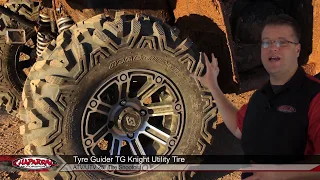 TG Knight Utility  ATV Quad and UTV Tires in the Chap Moto 25 Inch Tire Shootout