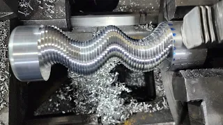 See What this Lathe Can Do: Jaw-Dropping Spiral Machining