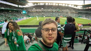 My First Experience of European Football - Matchday Vlog - Sporting VS Famalicão 🇵🇹 (#1)