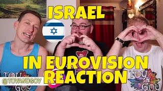 ISRAEL IN EUROVISION - REACTION - ALL SONGS 1973-2020