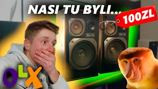 3 DROŻNE KOLUMNY Z OLX ! | UNITRA TONSIL SPACE 86