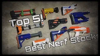 TOP 5! Nerf Shoulder Stocks ($5 to $100)