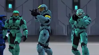 Red vs Blue Action Montage (We Will Rock You - Remix)