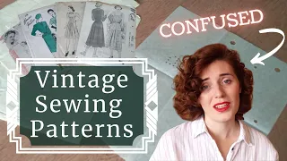 Demystifying Vintage Patterns - How to Use a Vintage Sewing Pattern