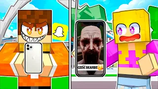 STRASZĘ jako SCP na SNAPCHAT w MINECRAFT!