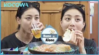 What Does TWICE's Jihyo Eat After Working Out? | Home Alone EP508 | KOCOWA+