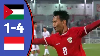 JORDAN U23 1-4 INDONESIA U23 | AFC HIGHLIGHT 2024