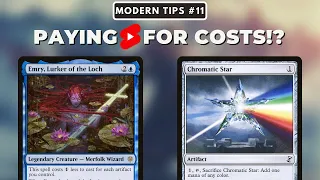 Chromatic Reduces Emry's Cost By TWO! | Magic: The Gathering | Modern Tips #11 | #shorts #mtg