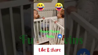 Double the Cuteness! Adorable Baby Twins Playing and Laughing with Each Other! 🥰 | FunnyTwins Baby