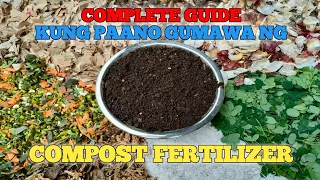 COMPOSTING - ANG SEKRETO SA MATATABANG HALAMAN