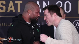 Rampage Jackson & Chael Sonnen Show Mad RESPECT In Final Face-Off