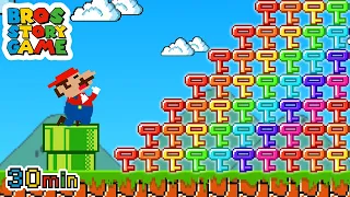 What if Mario Collect 999 Custom item Keys in Super Mario Bros.? | Bros Game Story