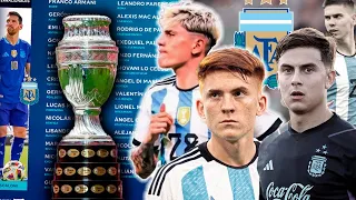 Estos son los CONVOCADOS de ARGENTINA para la COPA AMÉRICA | Sorpresas y Ausentes de Scaloni