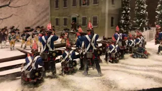 Battle of Trenton diorama at the Museum of the American Revolution