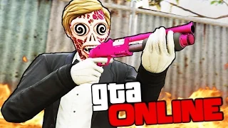 КРОВАВЫЙ МАНЬЯК В GTA 5 ONLINE (УГАР)! #117