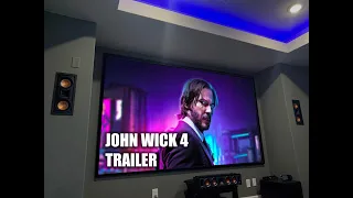 Home Theater 4K - John Wick 4 (2023) Trailer