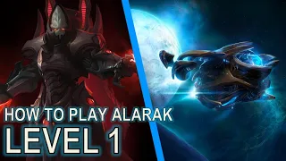 How to play Level 1 Alarak | Starcraft II: Co-Op