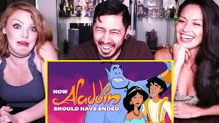 HOW ALADDIN SHOULD HAVE ENDED | Reaction!