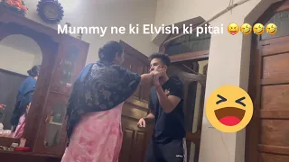 Mummy ne ki Elvish ki Pitai 😂😂 - Vlog - 35 -  Komal Yadav