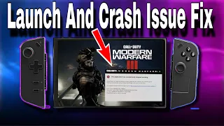 Lenovo Legion Go Best Modern Warfare 3 Setting| Fix Launch and crashes