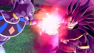 GOKU KILLS BEERUS AND ABSORBS HIS POWER! GOD OF DESTRUCTION SON GOKU! Dragon Ball Xenoverse 2 Mods