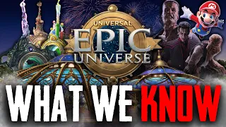 Everything We OFFICIALLY Know about EPIC UNIVERSE (BIG Announcement Breakdown)