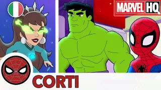 Marvel Superhero Adventures | Spidey e Hulk affrontano corpo e mente! | Marvel HQ Italia