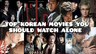 Top Korean Movies You Should Watch Alone.