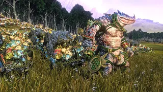 Lizardmen Vs High Elves | 17,000 Unit cinematic Battle | Total War Warhammer 2