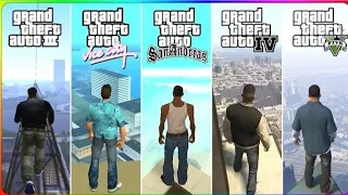 Jumping from the Highest Buildings in All GTA Games