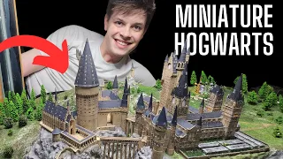 I made a miniature Hogwarts Castle!