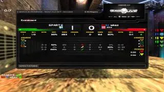 SPART1E vs whaz - Quakecon 2014 Group C Round 1 (Quake Live VOD)