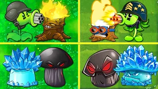 Random 10 Pair Plants PVZ 1 vs PVZ 2 - Which Version Will Win?