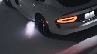 Anti-lag Snow Destruction!  Nth Moto Twin Turbo Dodge Viper