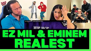 First Time Hearing EZ Mil & Eminem - Realest Reaction - NO SURPRISE -THE GOAT'S STILL GOT IT!