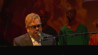 THE LION KING: See the London cast perform with Elton John at the Evening Standard Awards 2016