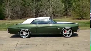 NFL 25 PRO RIDERS- Rip Nipsey Hussle 71 Chevelle Convertible ss ls3 swap,  Forgiato Wheels,  Wilwood